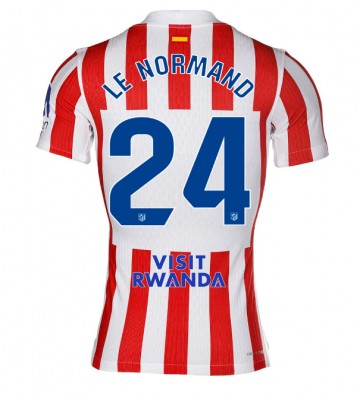 Atletico Madrid Robin Le Normand #24 Hjemmebanetrøje 2025-26 Kortærmet